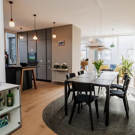 Lägenhet Luxus Penthouse Mit Panoramablick