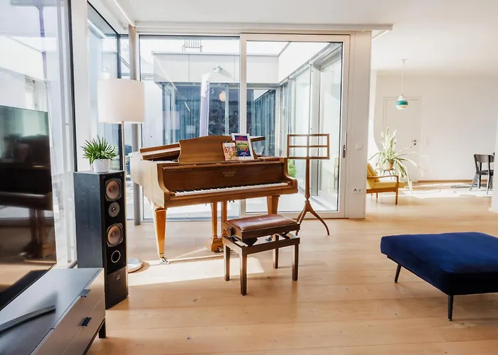 Luxus Penthouse Mit Panoramablick דירה