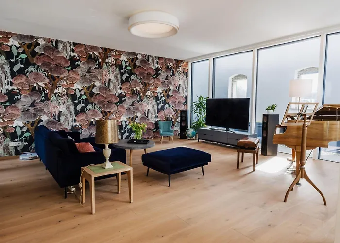 דירה Luxus Penthouse Mit Panoramablick באד אישל